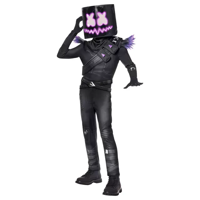 Kids Ravemello Jumpsuit Costume Fortnite Marshmello